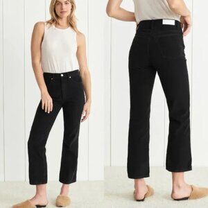 Jenni Kayne  x RE/DONE  Loose flare pant • size 30 black • new with tags
